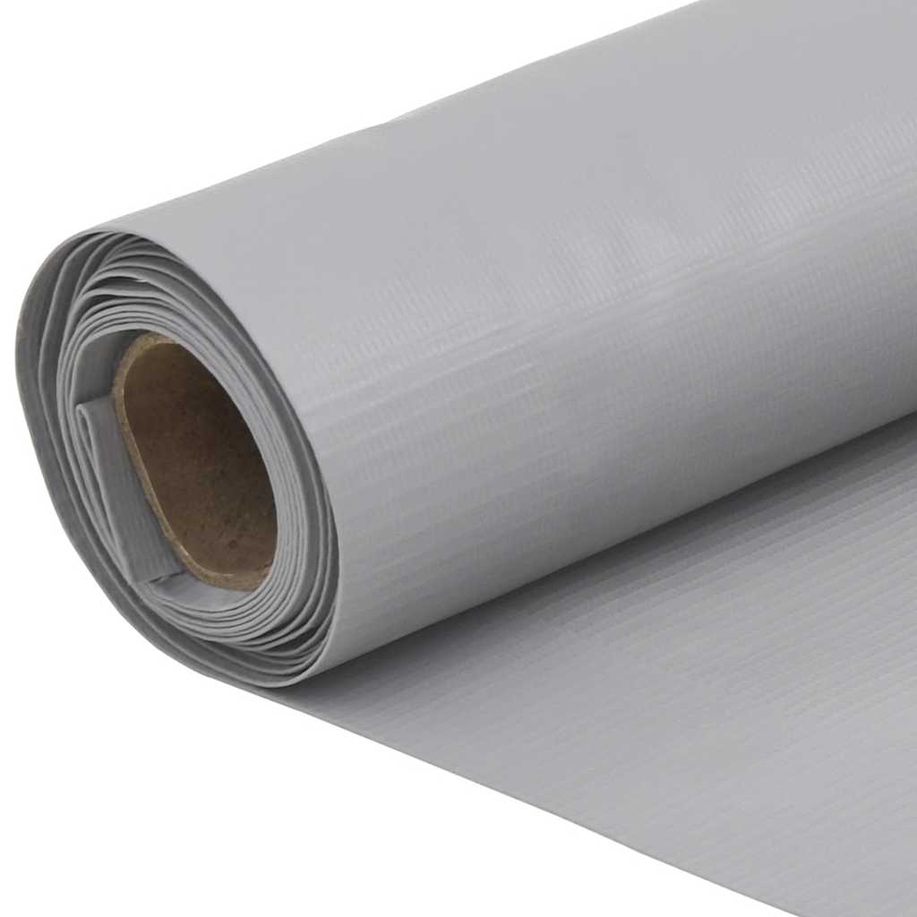 Balkonscherm 300x75 cm PVC grijs is nu te koop bij PeponiXL, paradijselijk wonen!