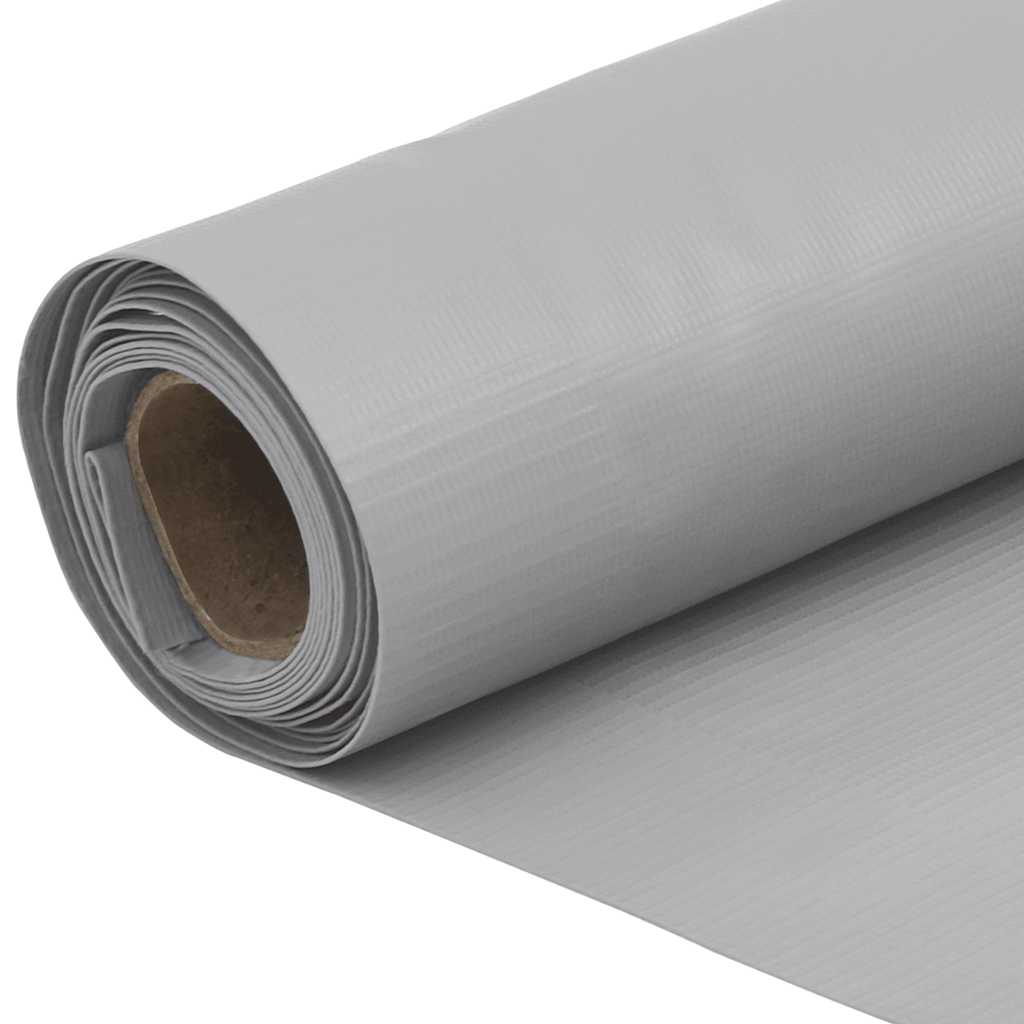 Balkonscherm 700x120 cm PVC grijs is nu te koop bij PeponiXL, paradijselijk wonen!