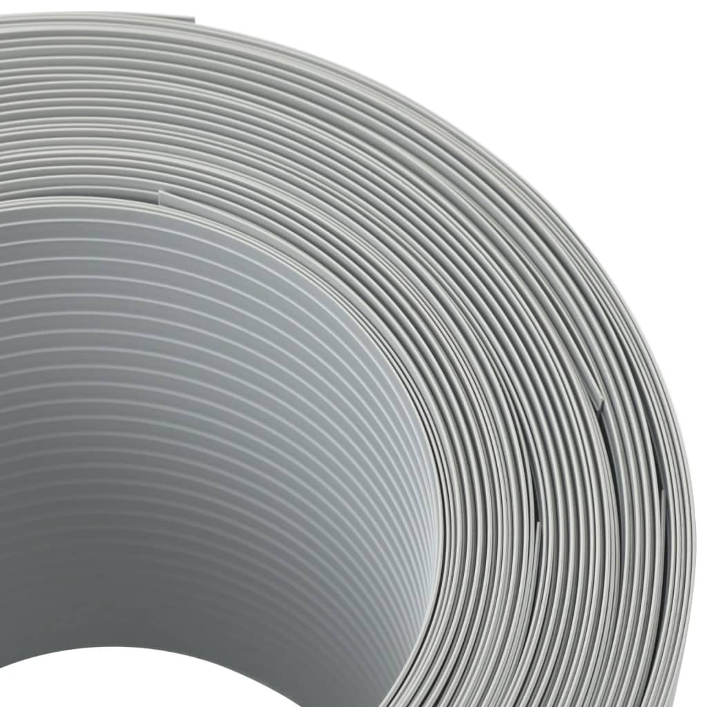 Tuinschermen 10 st 252,5x19 m PVC lichtgrijs is nu te koop bij PeponiXL, paradijselijk wonen!