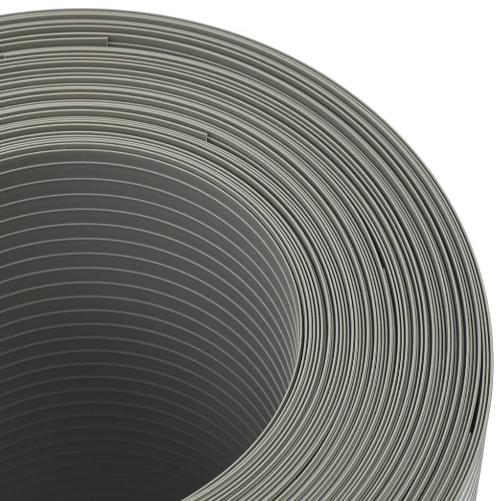 Tuinschermen 10 st 252,5x19 m PVC steengrijs is nu te koop bij PeponiXL, paradijselijk wonen!