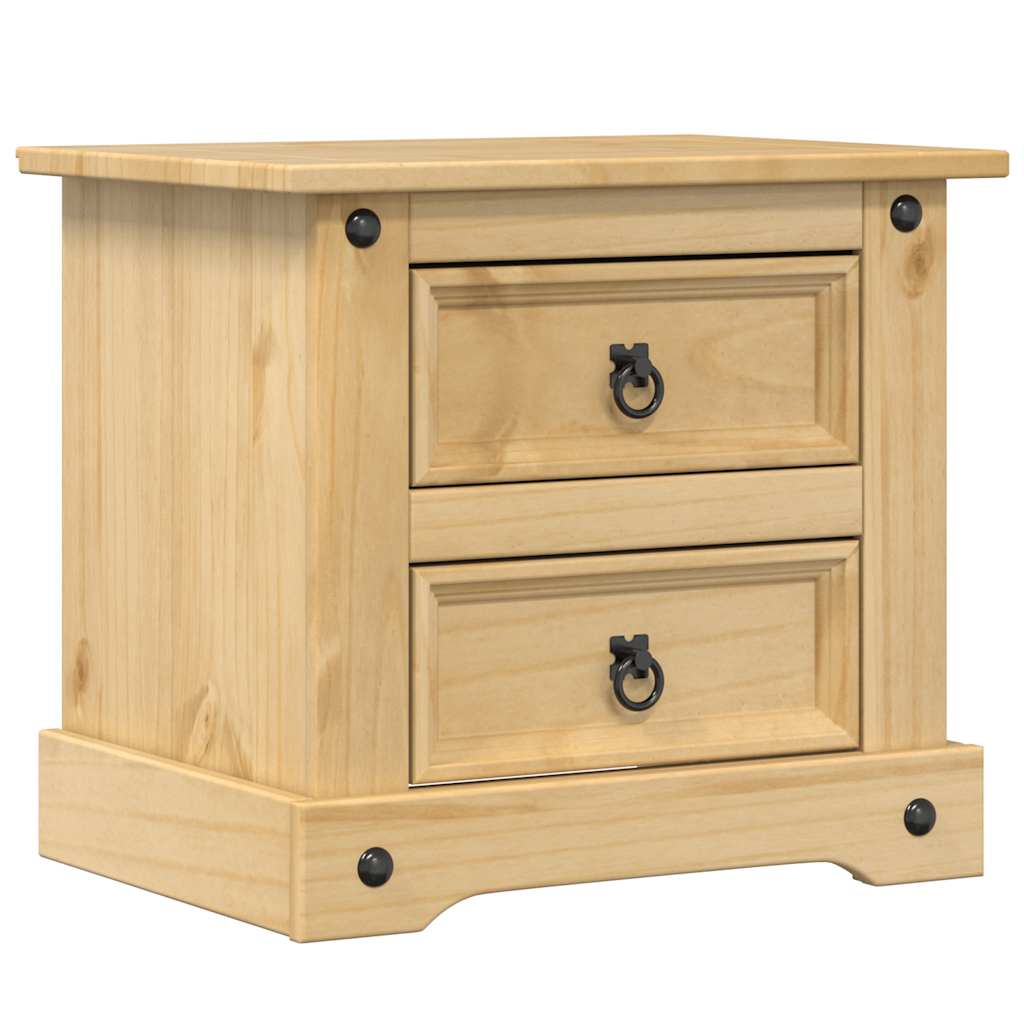 Nachtkastje Corona 53x39x47 cm massief grenenhout is nu te koop bij PeponiXL, paradijselijk wonen!