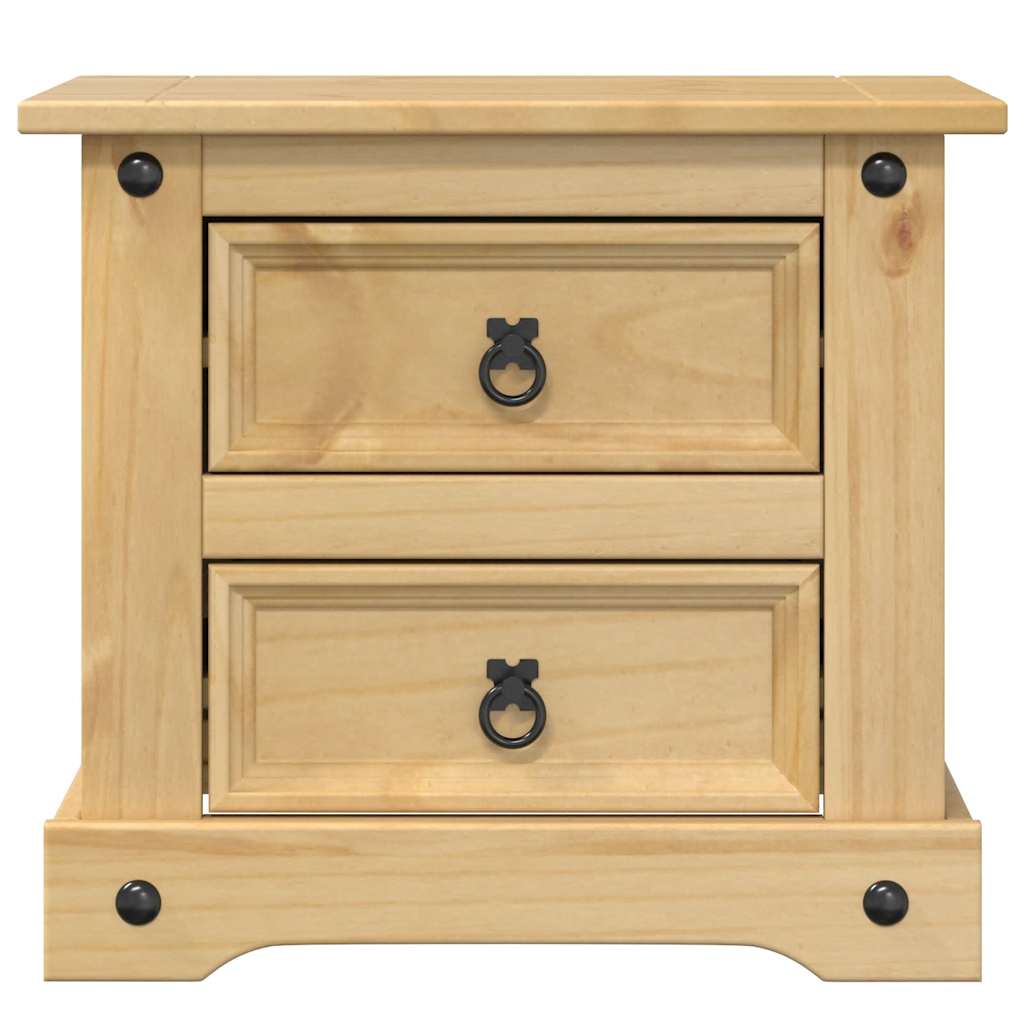 Nachtkastje Corona 53x39x47 cm massief grenenhout is nu te koop bij PeponiXL, paradijselijk wonen!