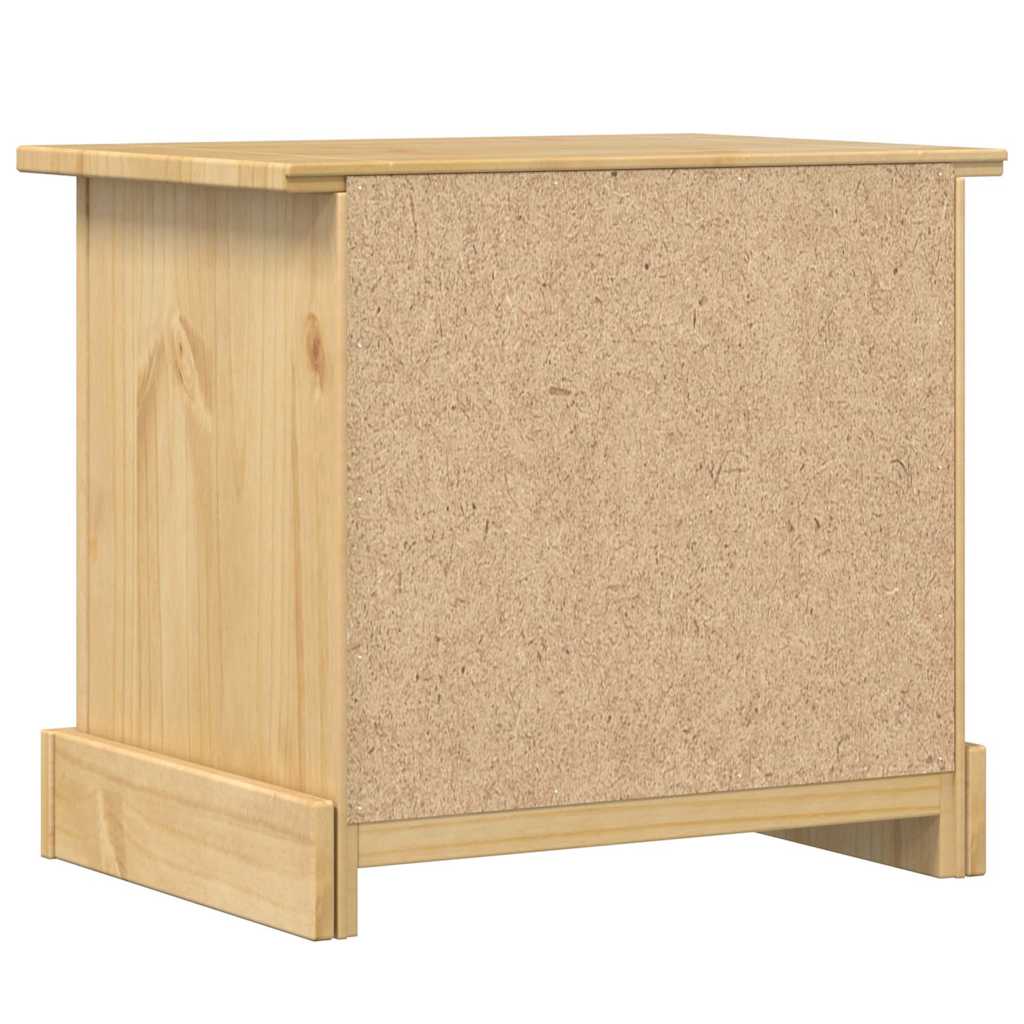 Nachtkastje Corona 53x39x47 cm massief grenenhout is nu te koop bij PeponiXL, paradijselijk wonen!