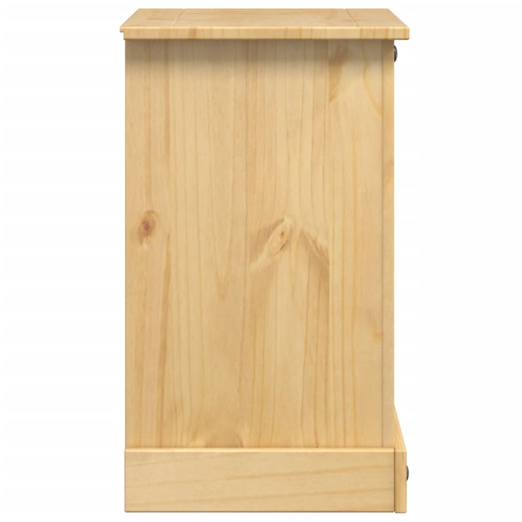 Nachtkastje Corona 53x39x66 cm massief grenenhout is nu te koop bij PeponiXL, paradijselijk wonen!