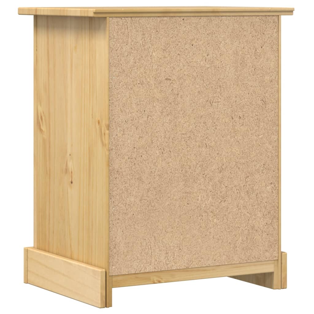 Nachtkastje Corona 53x39x66 cm massief grenenhout is nu te koop bij PeponiXL, paradijselijk wonen!