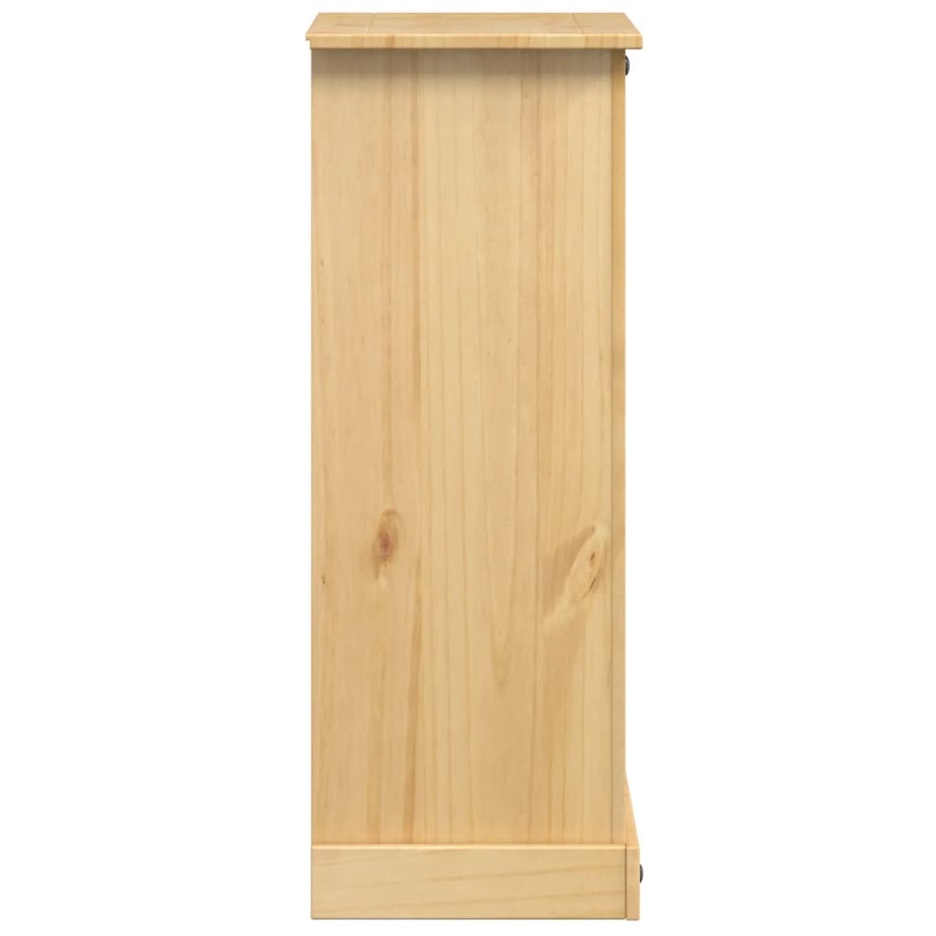Nachtkastje Corona 53x39x103 cm massief grenenhout is nu te koop bij PeponiXL, paradijselijk wonen!