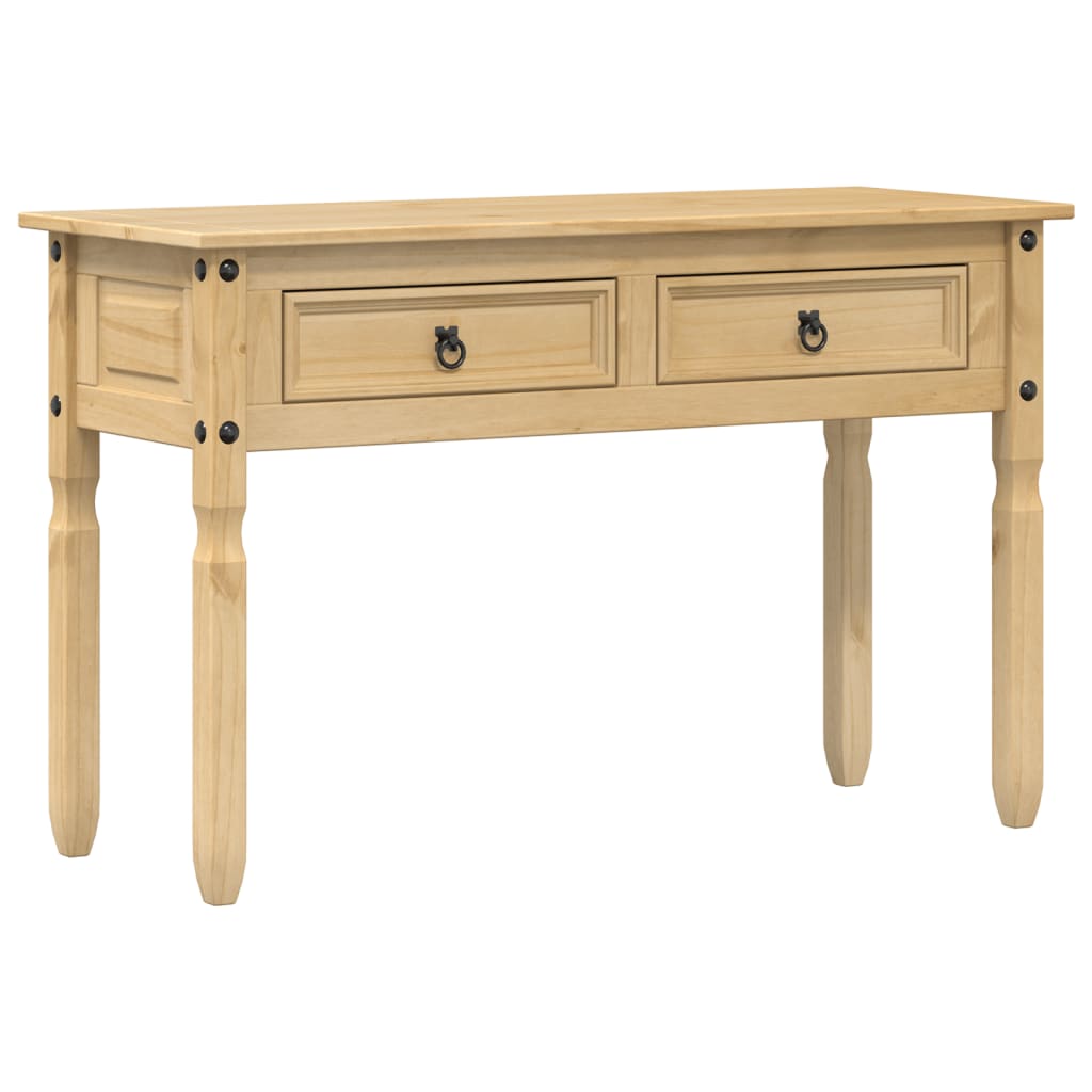Wandtafel Corona 115x46x73 cm massief grenenhout is nu te koop bij PeponiXL, paradijselijk wonen!