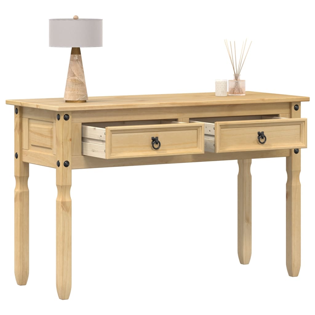 Wandtafel Corona 115x46x73 cm massief grenenhout is nu te koop bij PeponiXL, paradijselijk wonen!