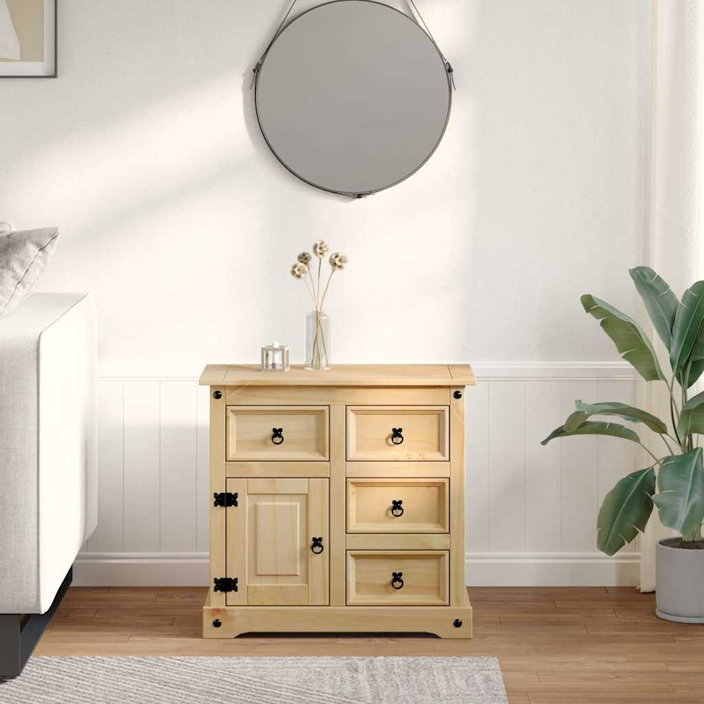Dressoir Corona 87x40x76 cm massief grenenhout is nu te koop bij PeponiXL, paradijselijk wonen!