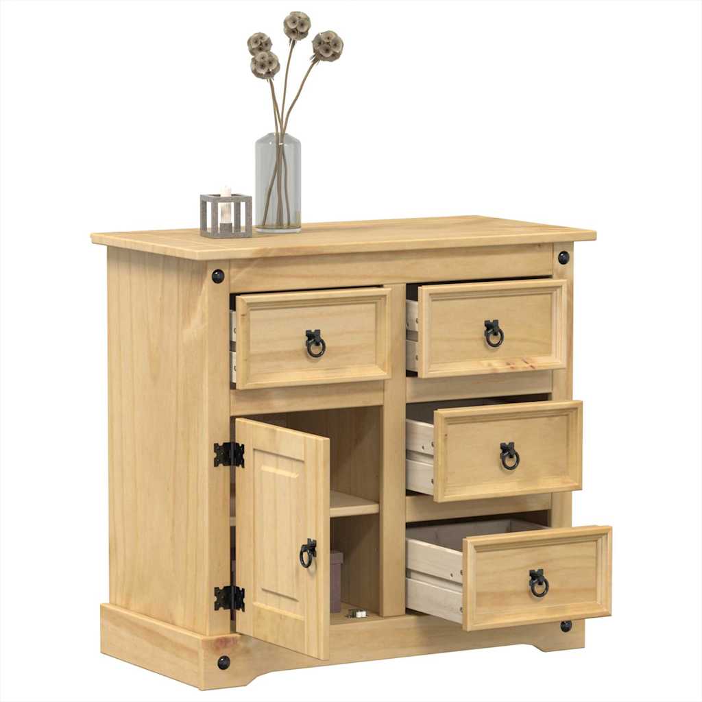 Dressoir Corona 87x40x76 cm massief grenenhout is nu te koop bij PeponiXL, paradijselijk wonen!
