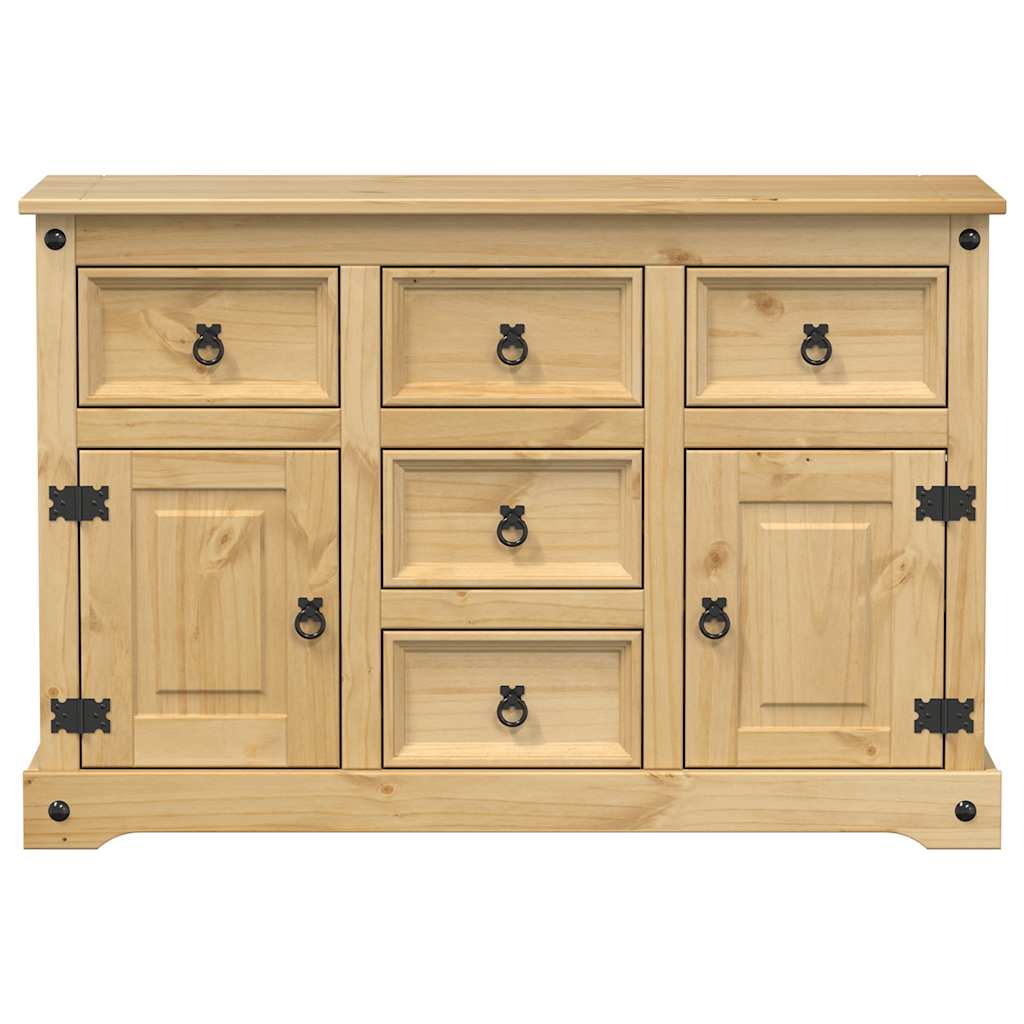 Dressoir Corona 112x40x75 cm massief grenenhout is nu te koop bij PeponiXL, paradijselijk wonen!