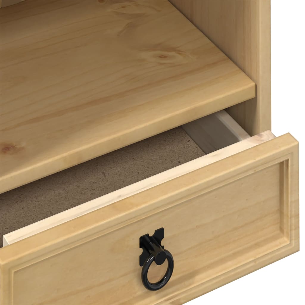 Cd-kast Corona 40x30x110 cm massief grenenhout is nu te koop bij PeponiXL, paradijselijk wonen!