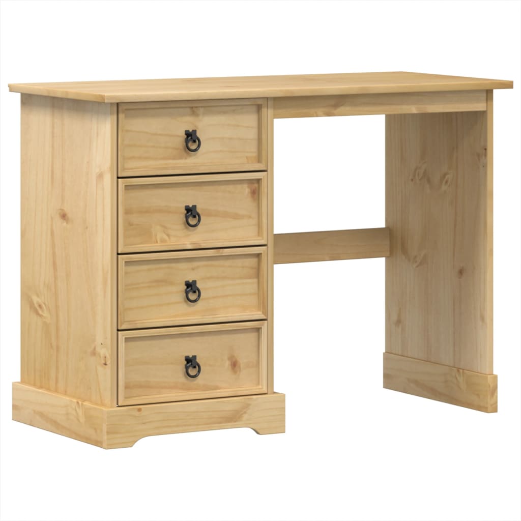 Kaptafel Corona 104x47x75 cm massief grenenhout is nu te koop bij PeponiXL, paradijselijk wonen!