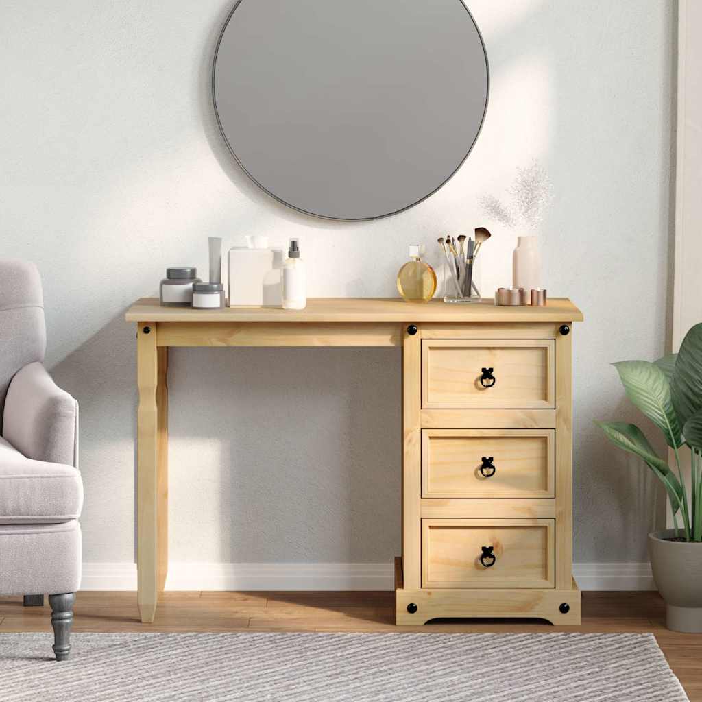 Kaptafel Corona 110x47x75 cm massief grenenhout is nu te koop bij PeponiXL, paradijselijk wonen!