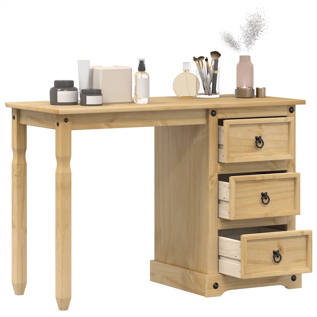 Kaptafel Corona 110x47x75 cm massief grenenhout is nu te koop bij PeponiXL, paradijselijk wonen!
