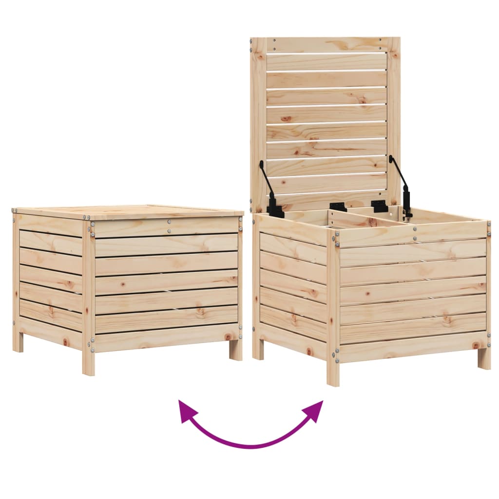 5-delige Loungeset massief grenenhout