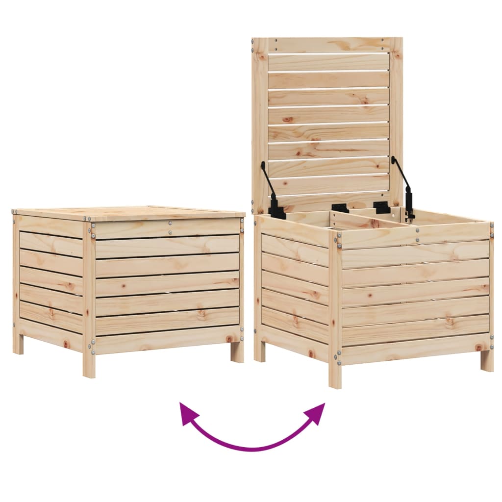 5-delige Loungeset massief grenenhout