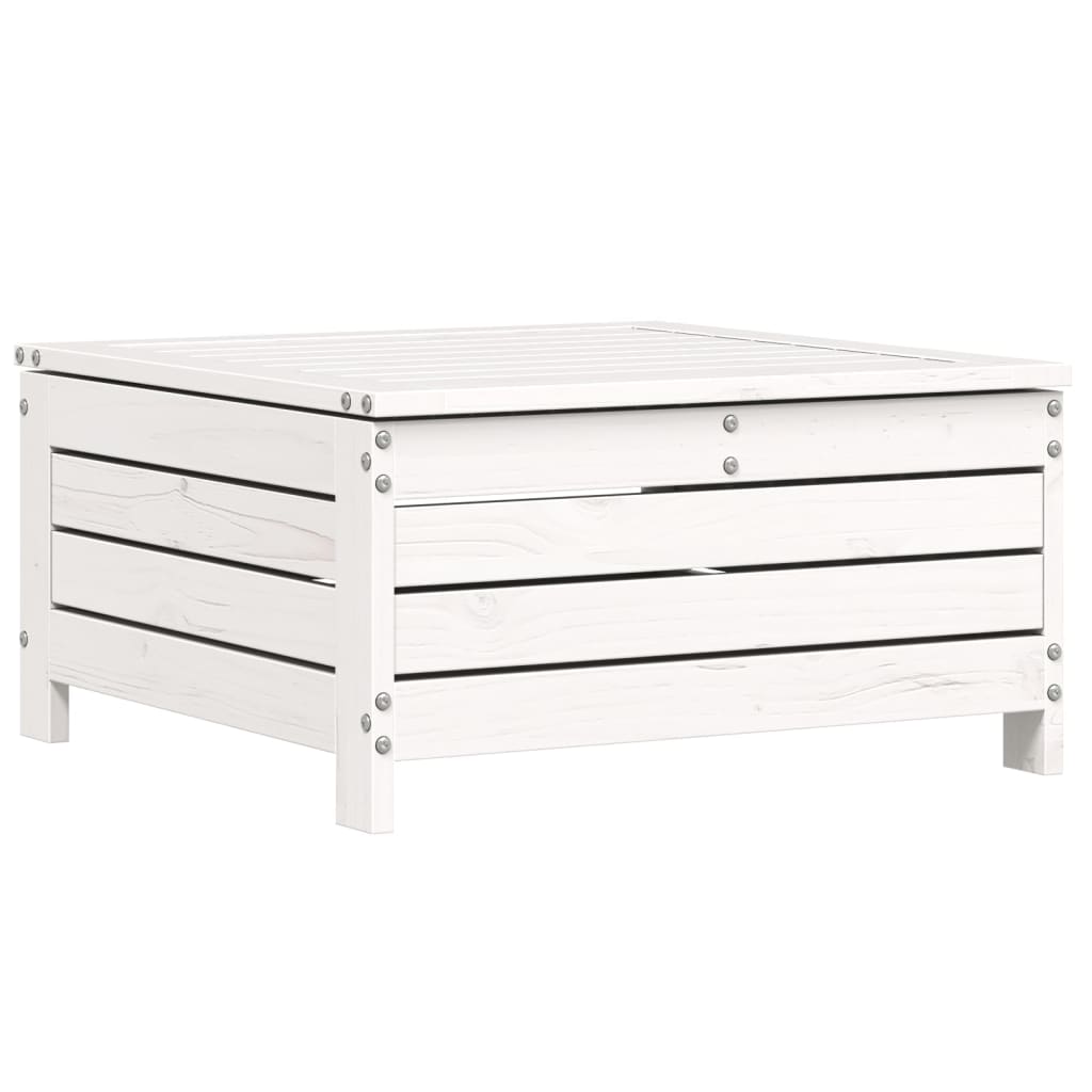 8-delige Loungeset massief grenenhout wit is nu te koop bij PeponiXL, paradijselijk wonen!