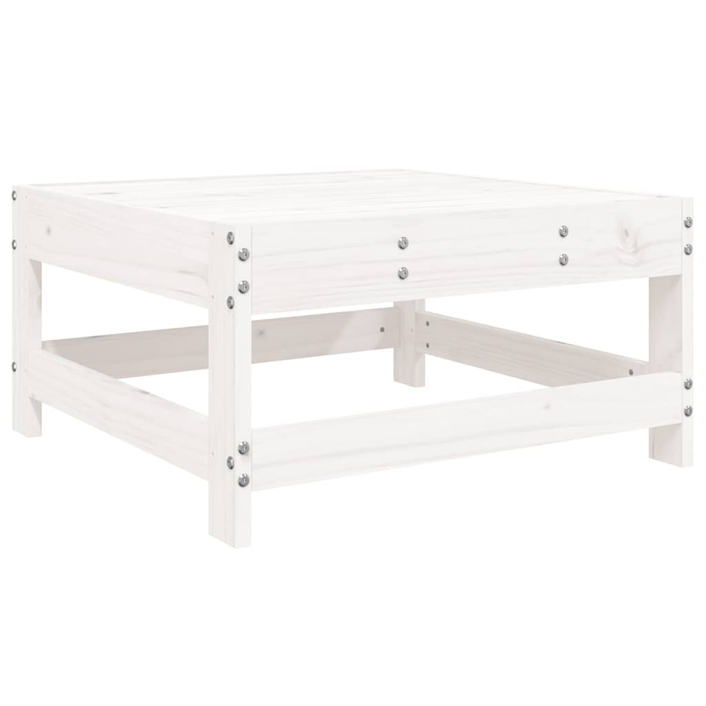 8-delige Loungeset massief grenenhout wit is nu te koop bij PeponiXL, paradijselijk wonen!