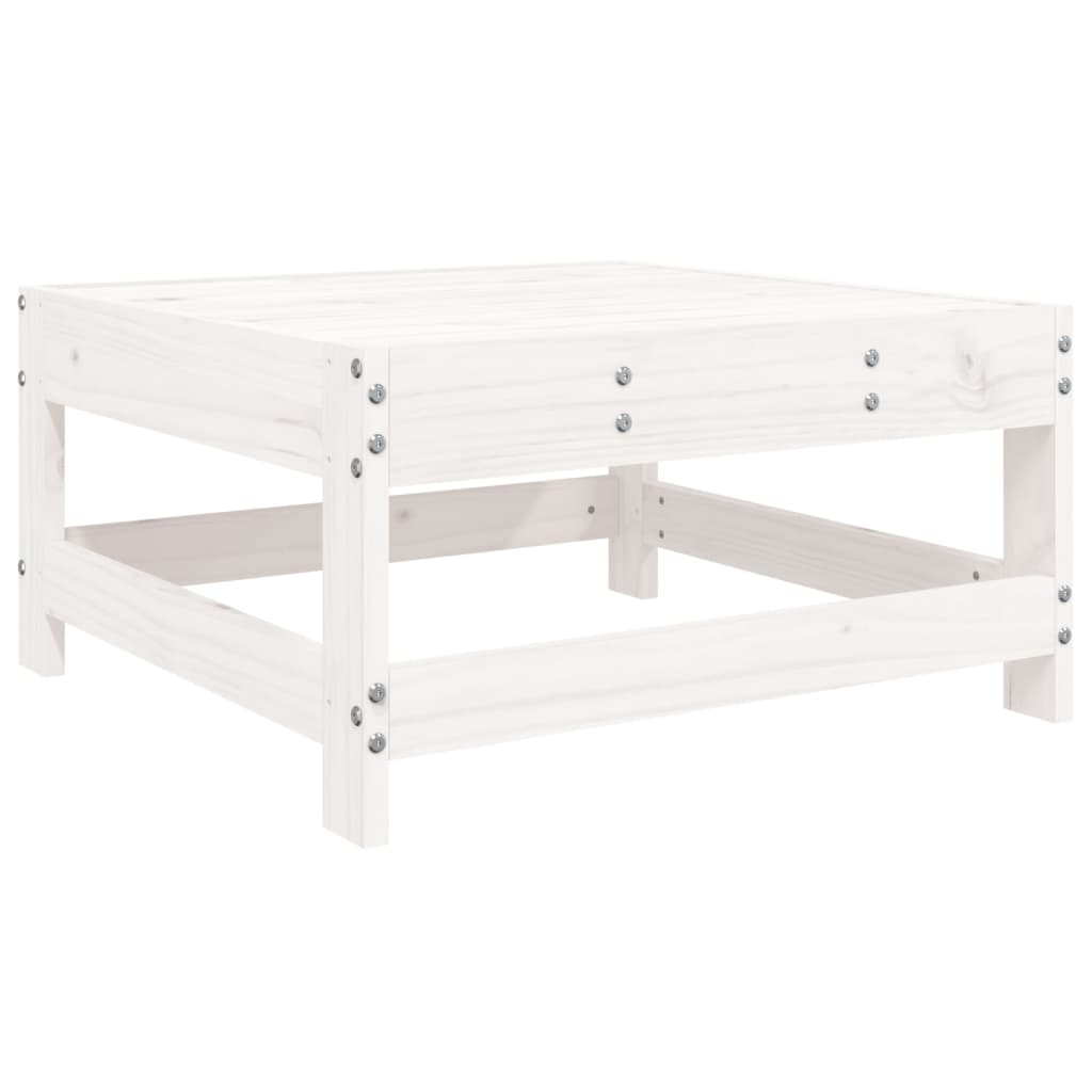 8-delige Loungeset massief grenenhout wit is nu te koop bij PeponiXL, paradijselijk wonen!