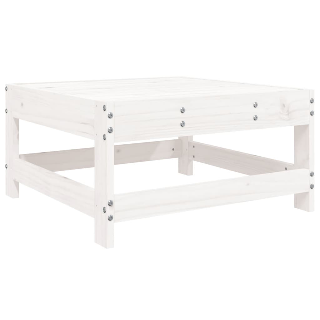 8-delige Loungeset massief grenenhout wit is nu te koop bij PeponiXL, paradijselijk wonen!