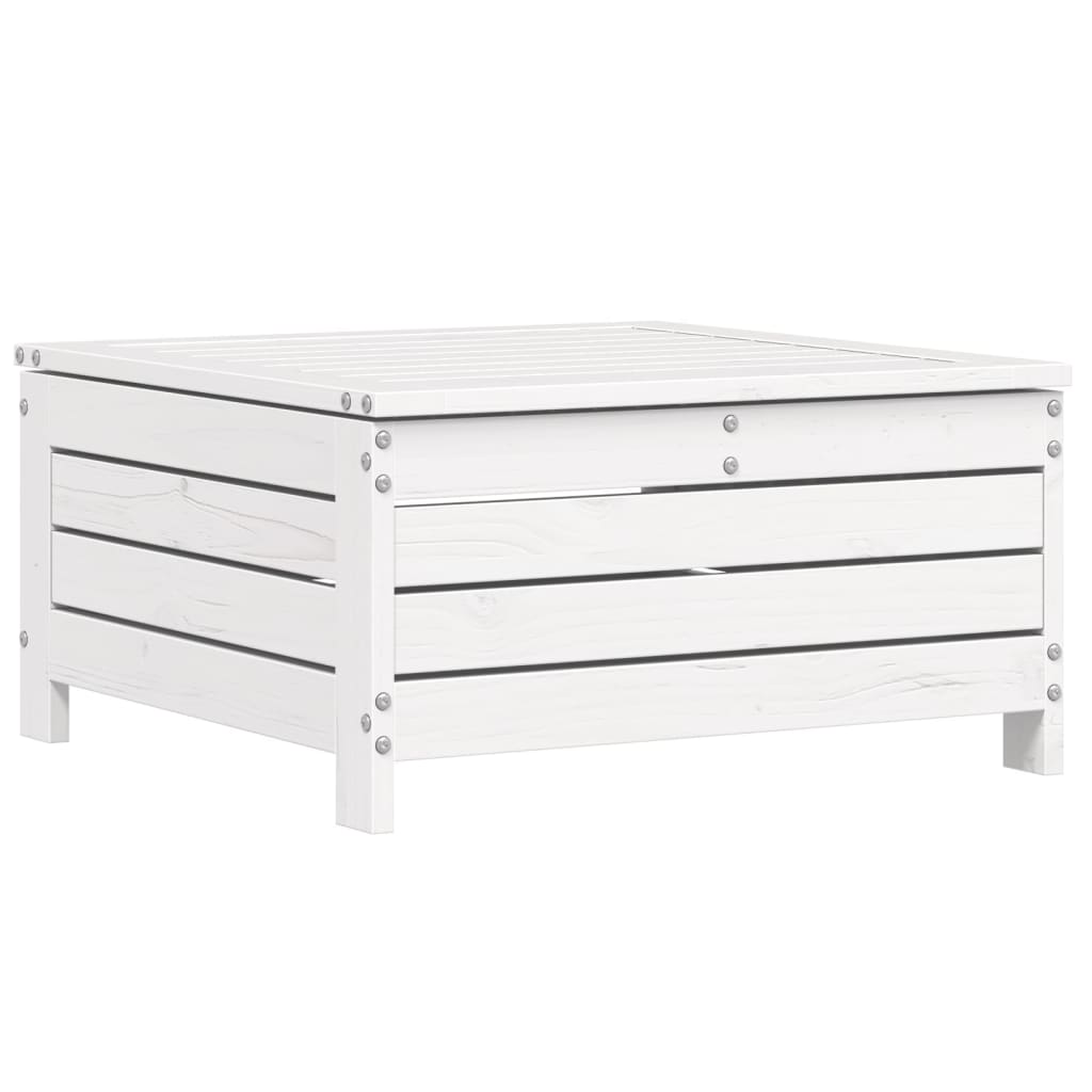 8-delige Loungeset massief grenenhout wit is nu te koop bij PeponiXL, paradijselijk wonen!
