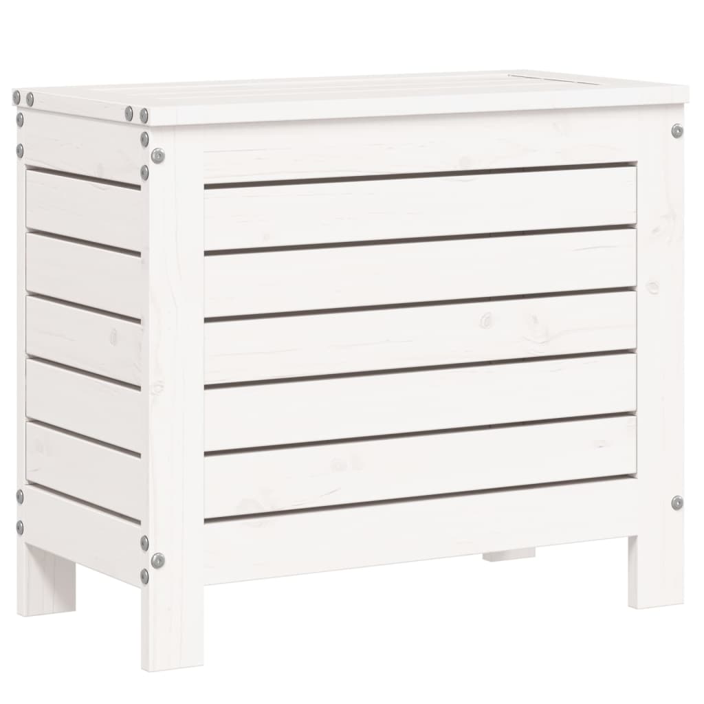 10-delige Loungeset massief grenenhout wit is nu te koop bij PeponiXL, paradijselijk wonen!