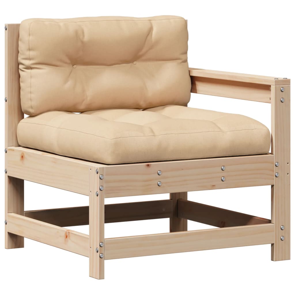 6-delige Loungeset met kussens massief grenenhout is nu te koop bij PeponiXL, paradijselijk wonen!
