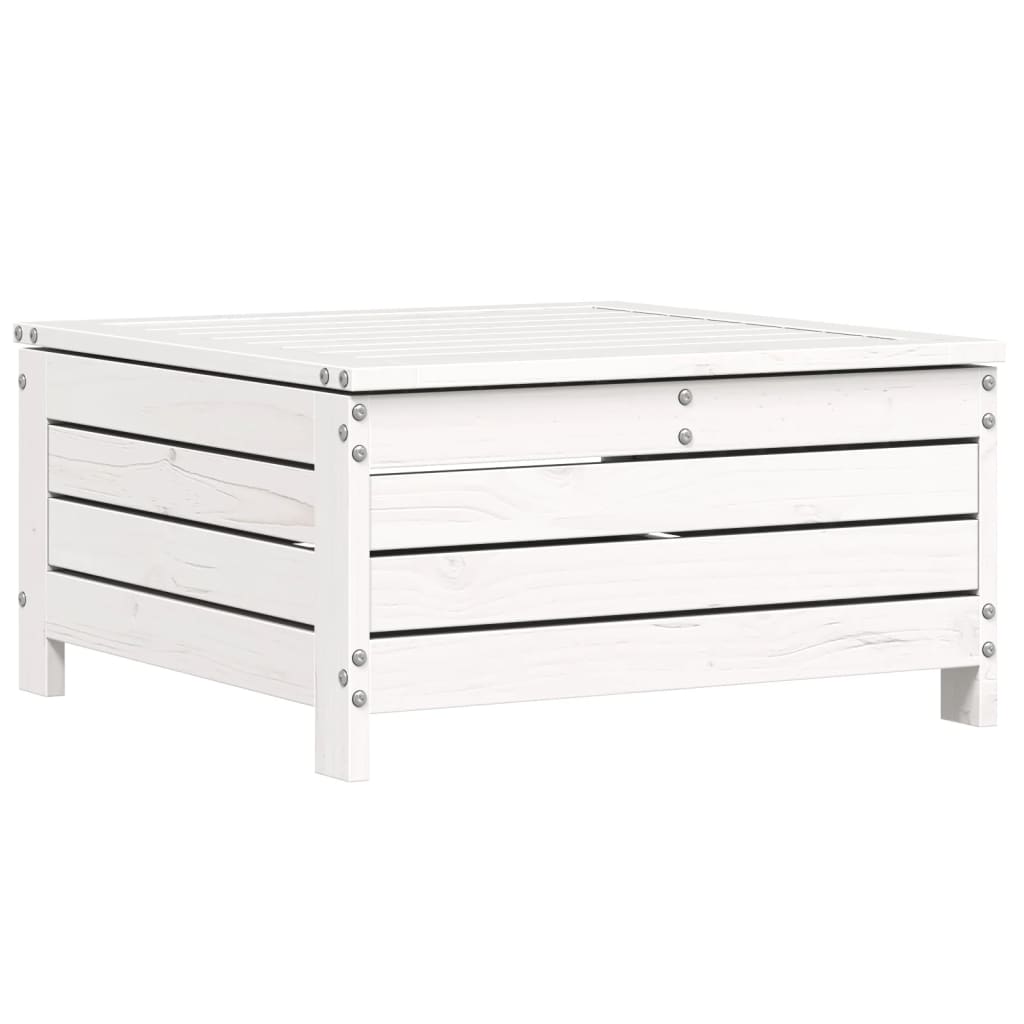 4-delige Loungeset massief grenenhout wit is nu te koop bij PeponiXL, paradijselijk wonen!