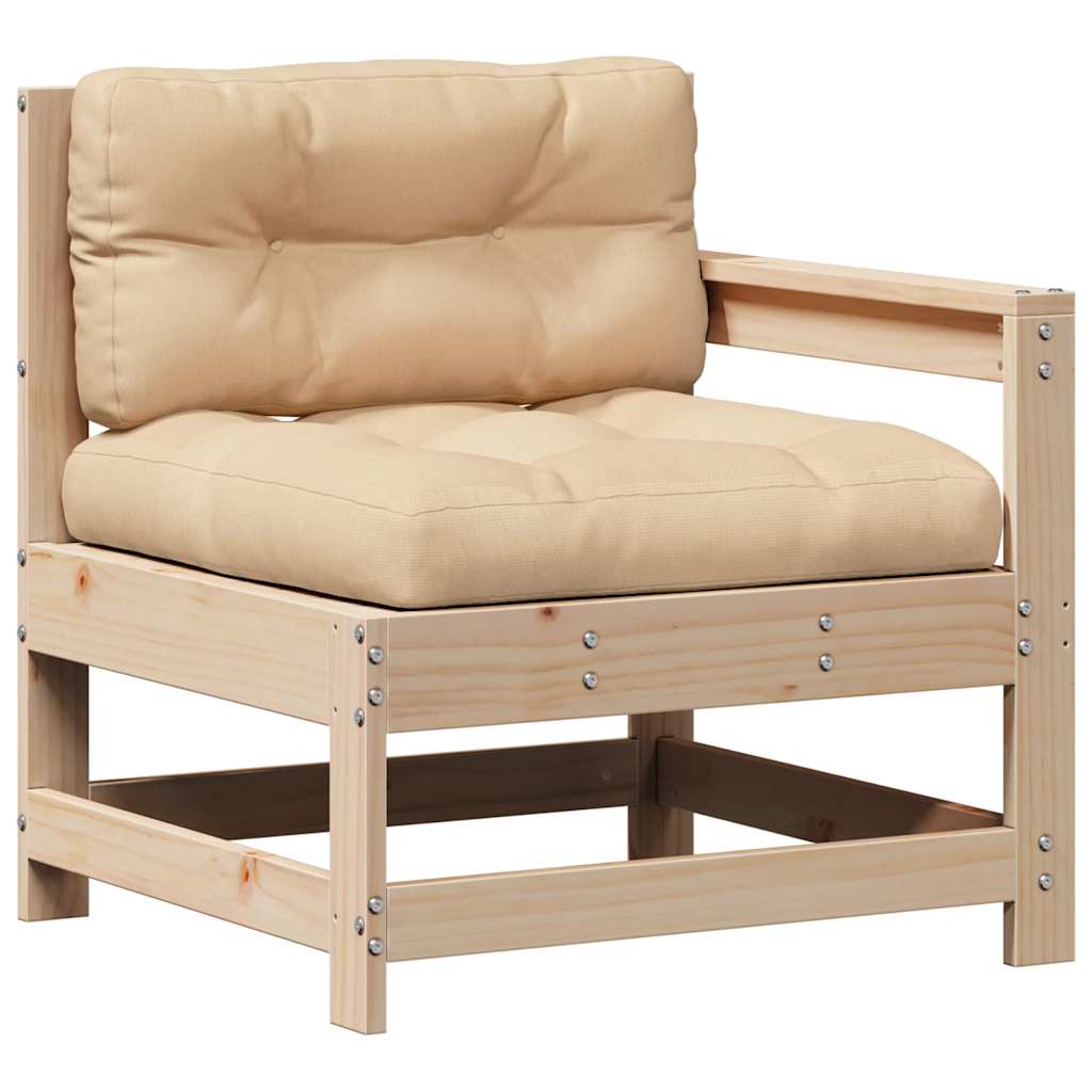 4-delige Loungeset massief grenenhout is nu te koop bij PeponiXL, paradijselijk wonen!