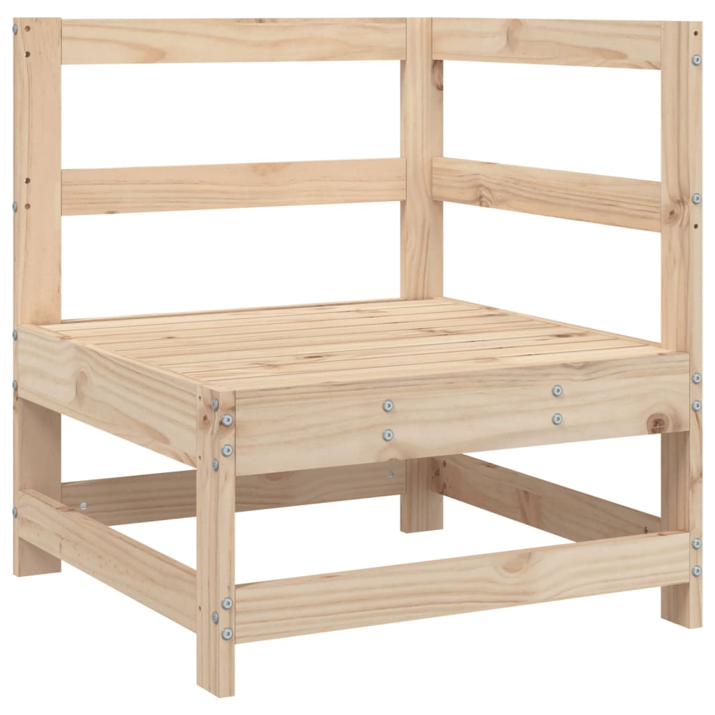 5-delige Loungeset massief grenenhout