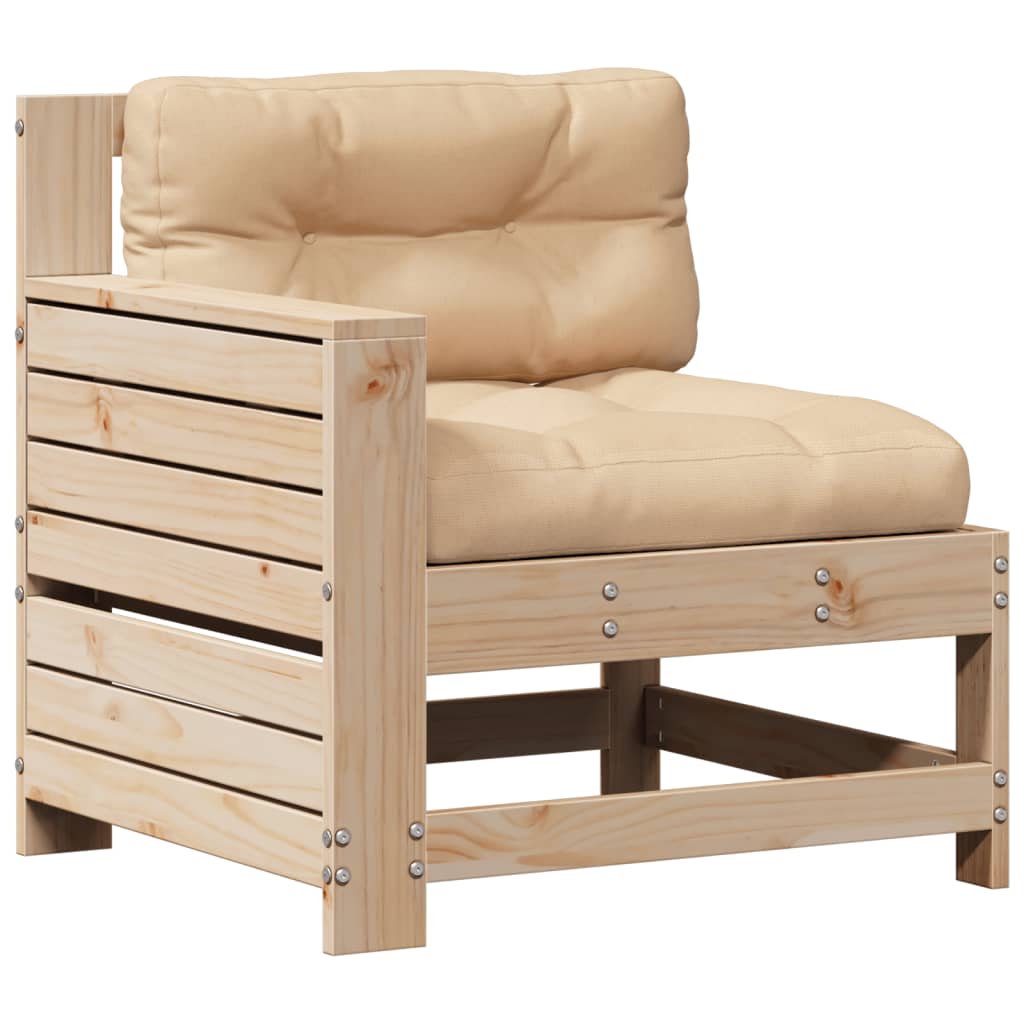 7-delige Loungeset met kussens massief grenenhout is nu te koop bij PeponiXL, paradijselijk wonen!