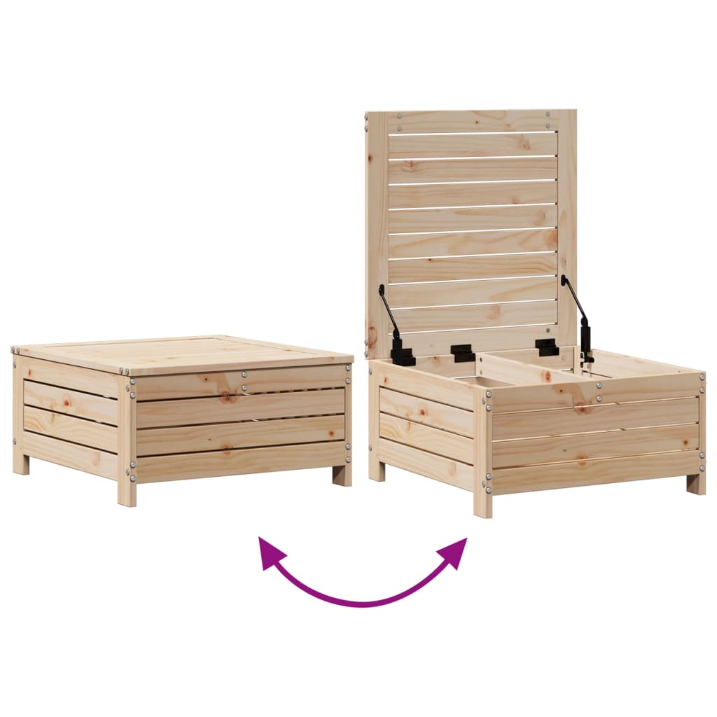 7-delige Loungeset met kussens massief grenenhout is nu te koop bij PeponiXL, paradijselijk wonen!