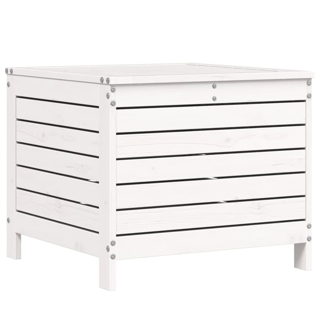 7-delige Loungeset massief grenenhout wit is nu te koop bij PeponiXL, paradijselijk wonen!