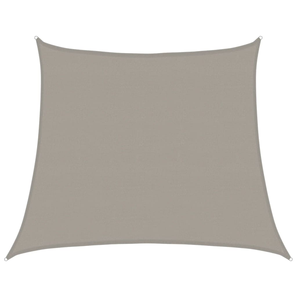 Zonnezeil trapezium 160 g/m² 4/5x4 m HDPE lichtgrijs is nu te koop bij PeponiXL, paradijselijk wonen!