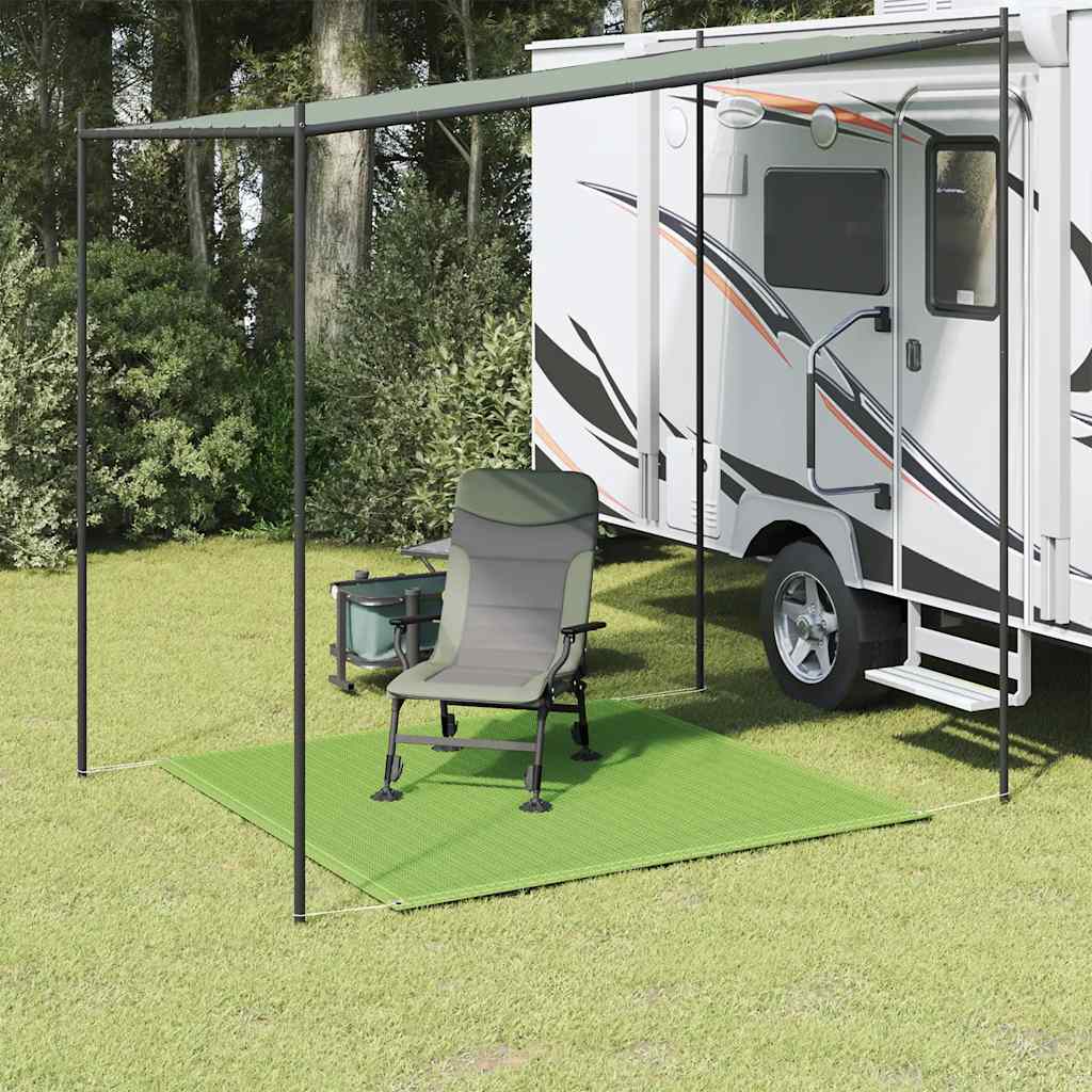 Tenttapijt 200x200 cm HDPE lichtgroen is nu te koop bij PeponiXL, paradijselijk wonen!
