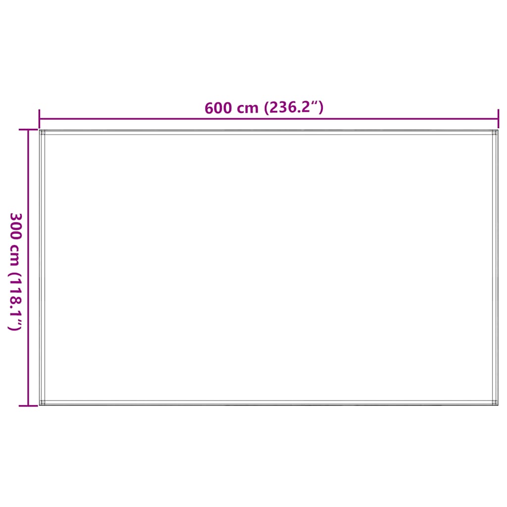 Tenttapijt 300x600 cm HDPE lichtgroen is nu te koop bij PeponiXL, paradijselijk wonen!