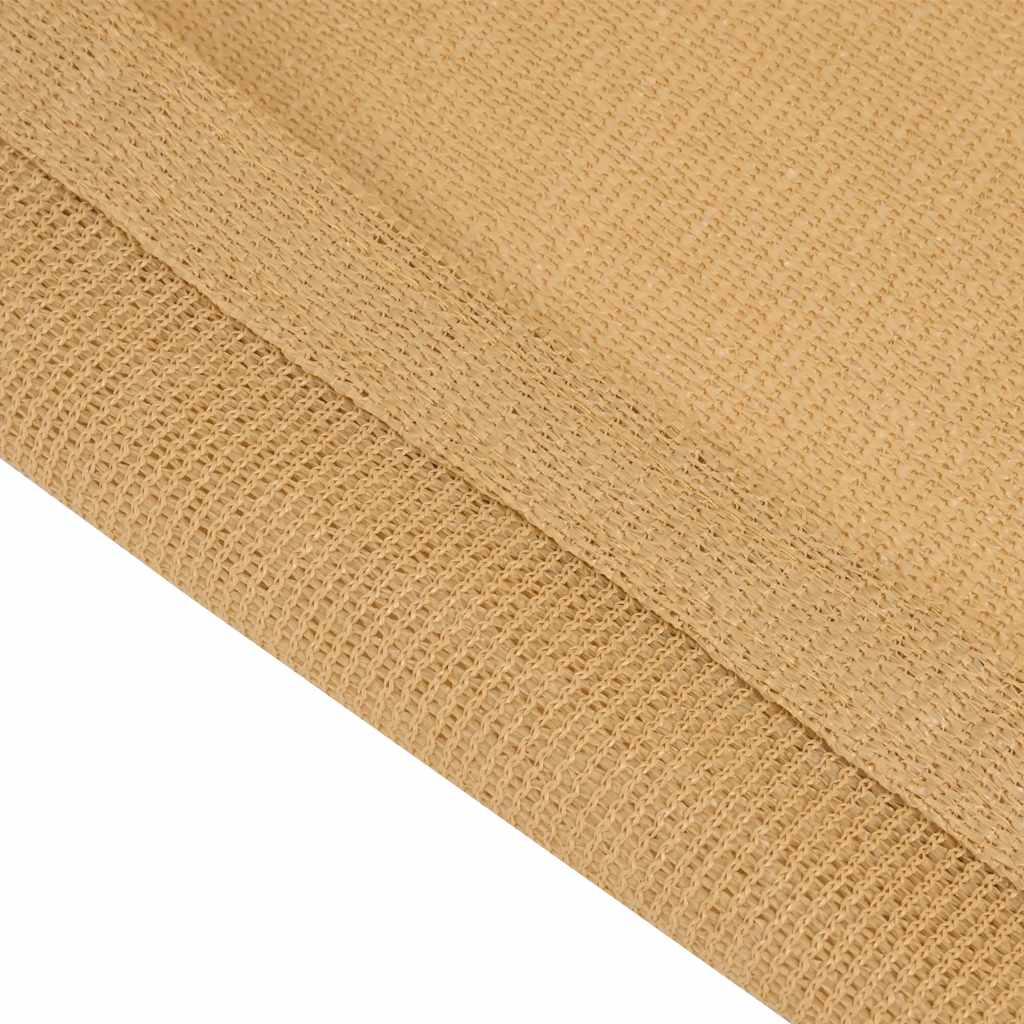 Tenttapijt 250x250 cm HDPE zandkleurig is nu te koop bij PeponiXL, paradijselijk wonen!