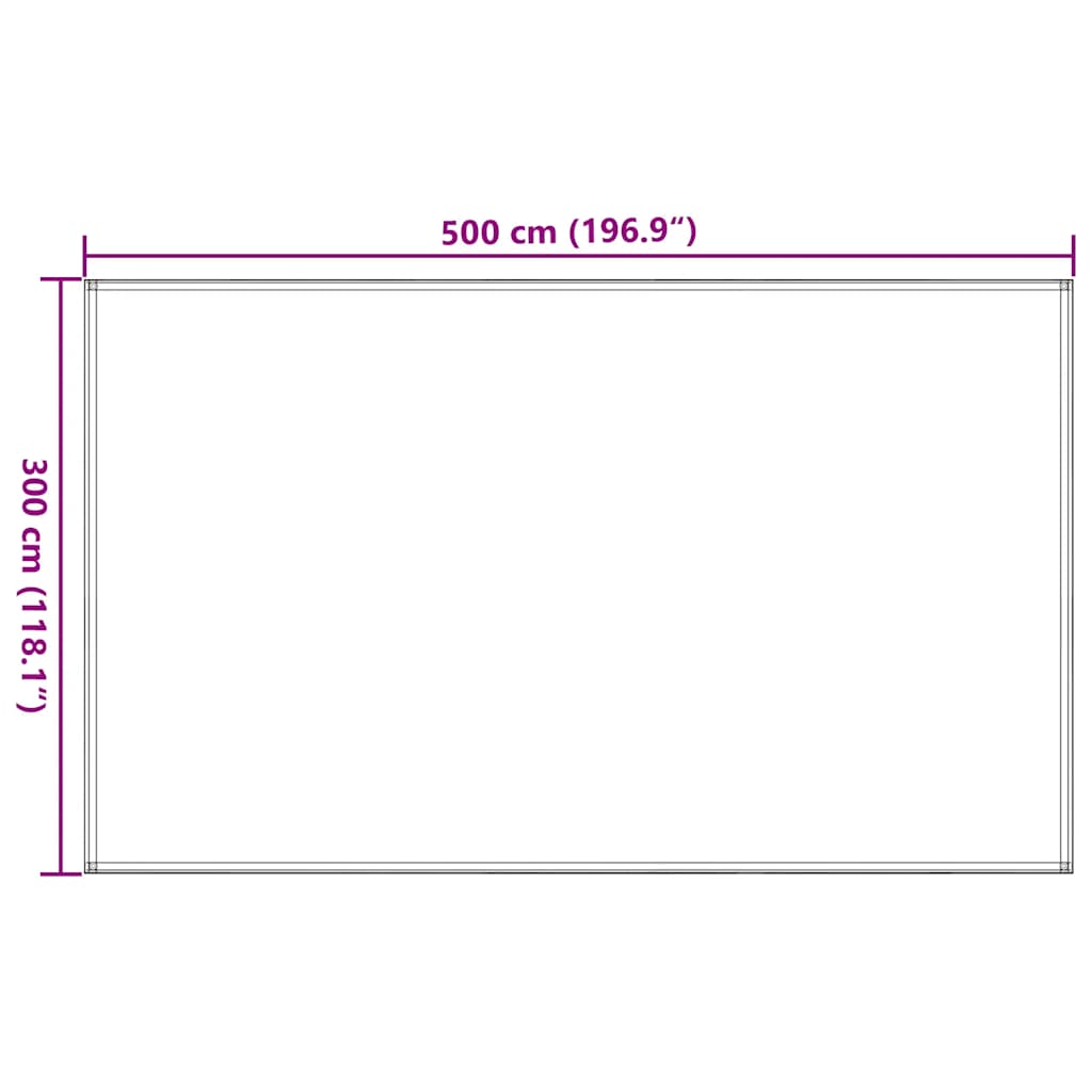 Tenttapijt 300x500 cm HDPE zandkleurig is nu te koop bij PeponiXL, paradijselijk wonen!