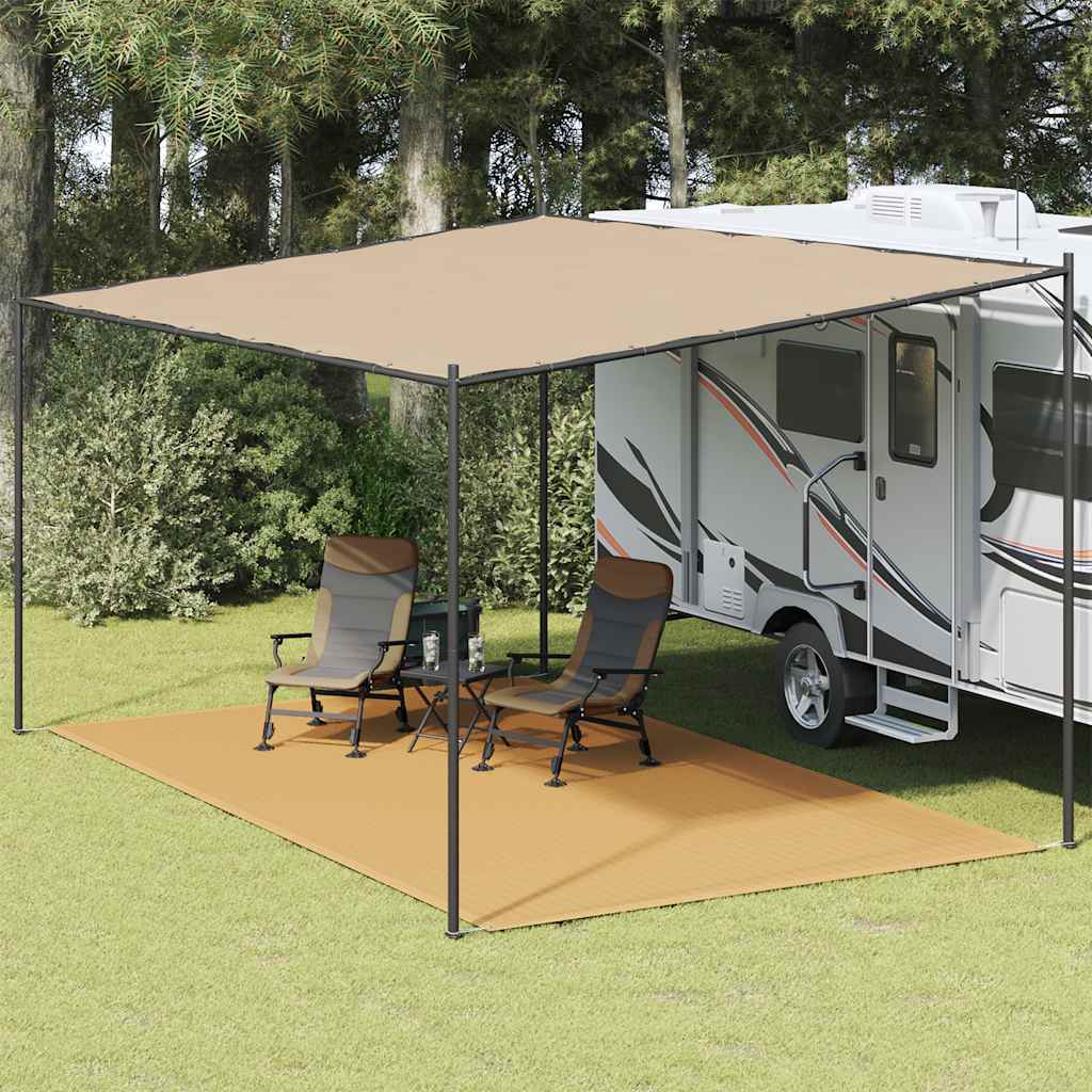 Tenttapijt 300x600 cm HDPE zandkleurig is nu te koop bij PeponiXL, paradijselijk wonen!