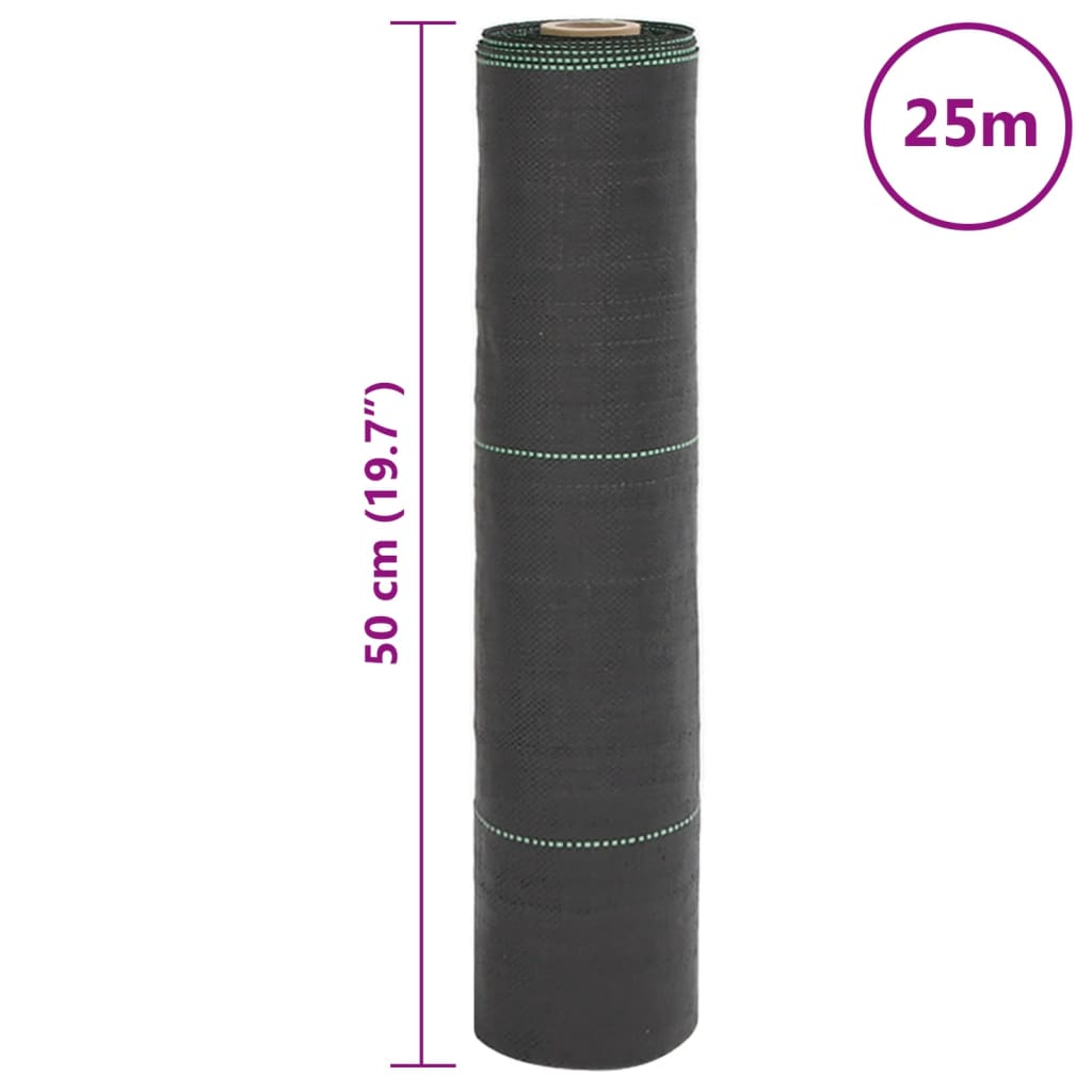 Worteldoek 0,5x25 m polypropeen zwart is nu te koop bij PeponiXL, paradijselijk wonen!