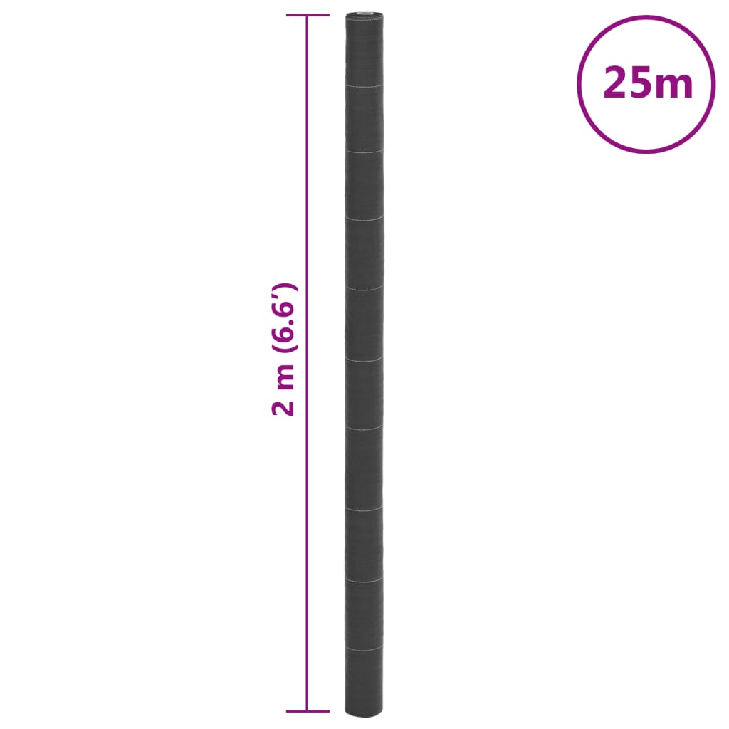 Worteldoek 2x25 m polypropeen zwart is nu te koop bij PeponiXL, paradijselijk wonen!