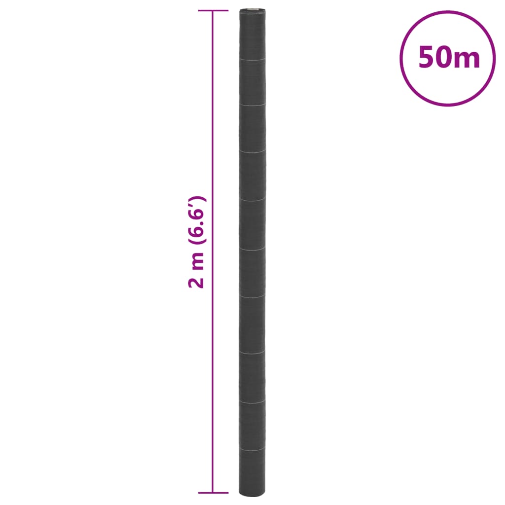 Worteldoek 2x50 m polypropeen zwart is nu te koop bij PeponiXL, paradijselijk wonen!