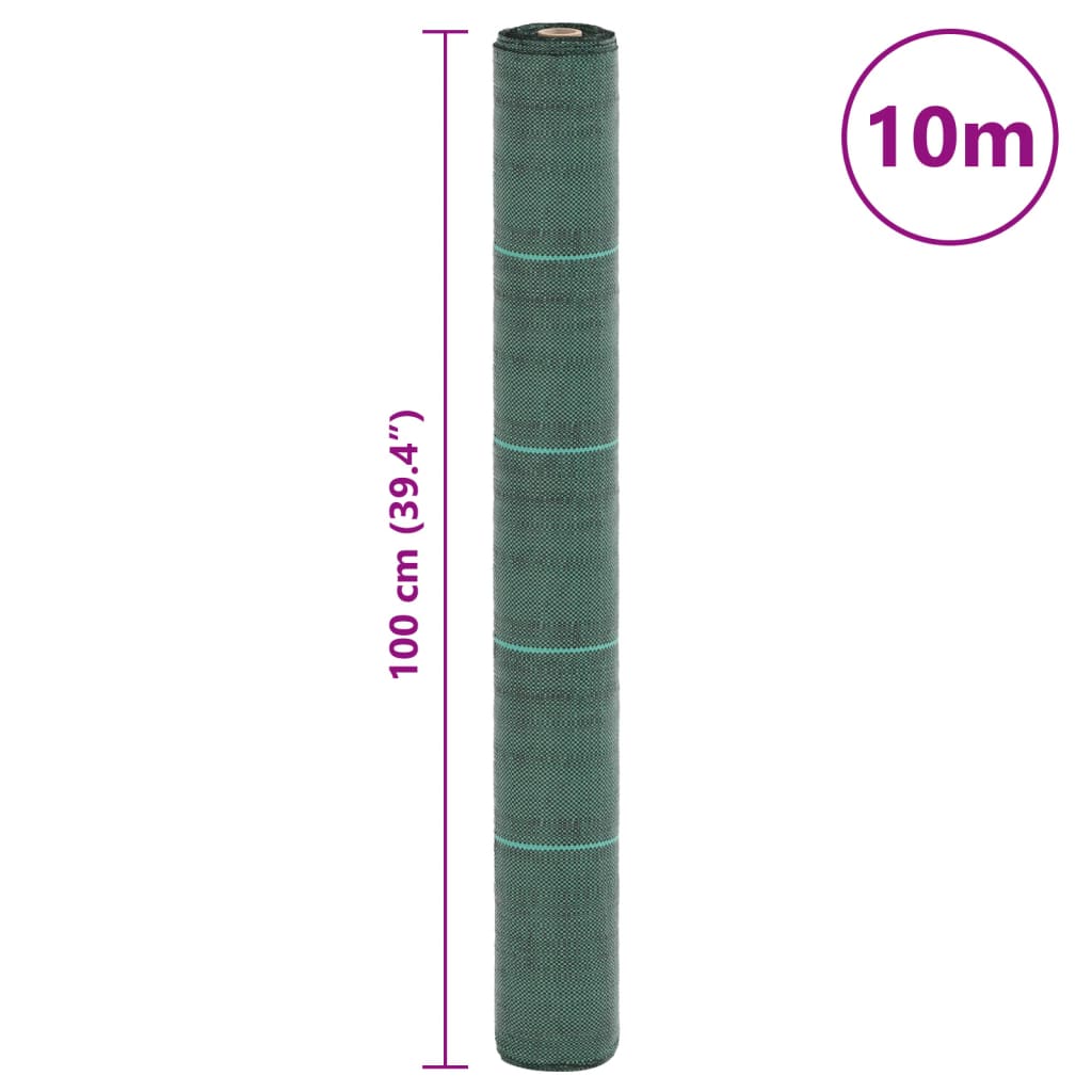 Worteldoek 1x10 m polypropeen groen is nu te koop bij PeponiXL, paradijselijk wonen!