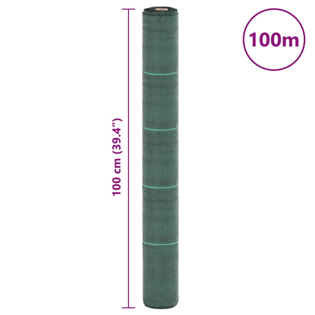 Worteldoek 1x100 m polypropeen groen is nu te koop bij PeponiXL, paradijselijk wonen!