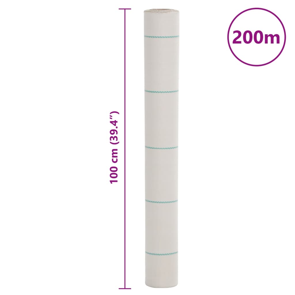 Worteldoek 1x200 m polypropeen wit is nu te koop bij PeponiXL, paradijselijk wonen!