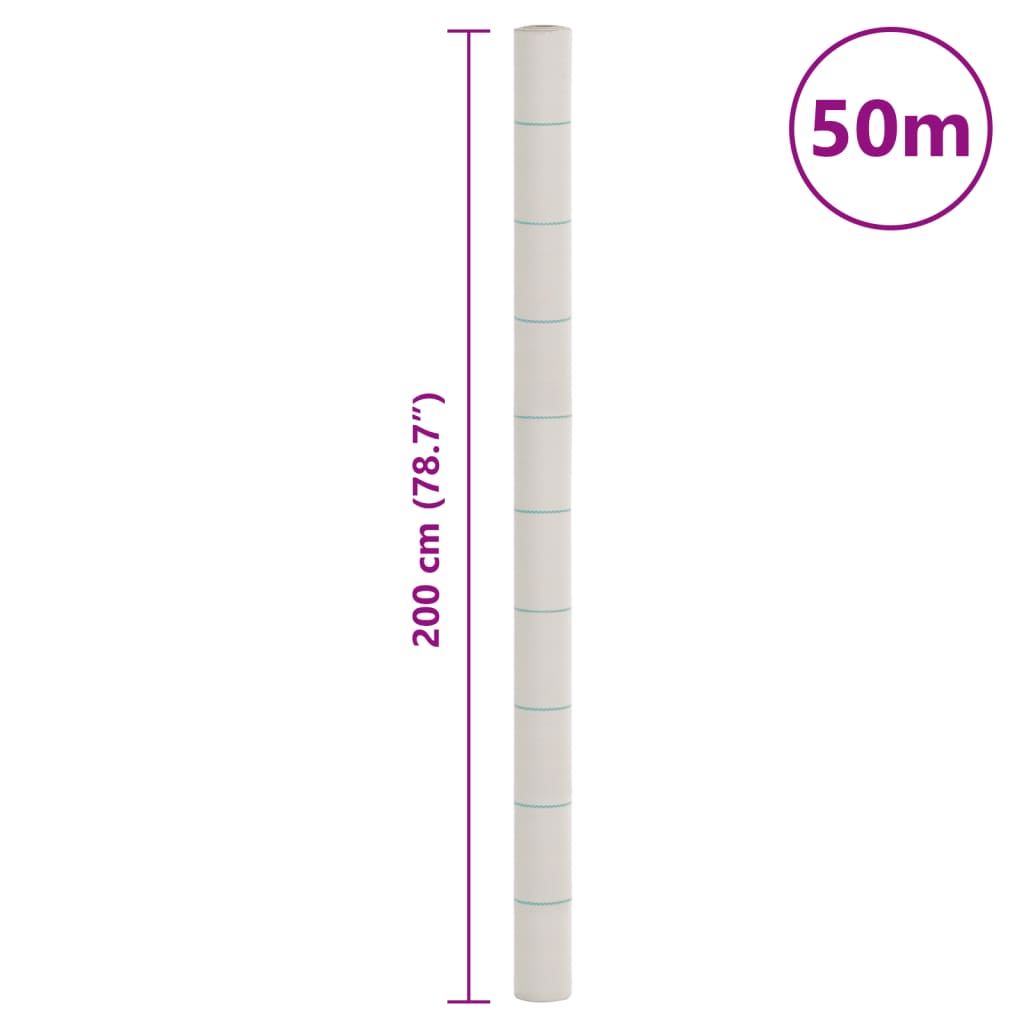 Worteldoek 2x50 m polypropeen wit is nu te koop bij PeponiXL, paradijselijk wonen!