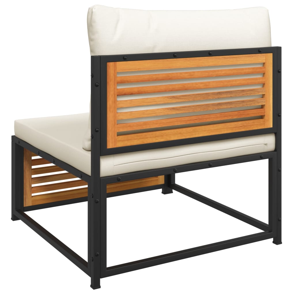 5-delige Loungeset met kussens massief acaciahout is nu te koop bij PeponiXL, paradijselijk wonen!