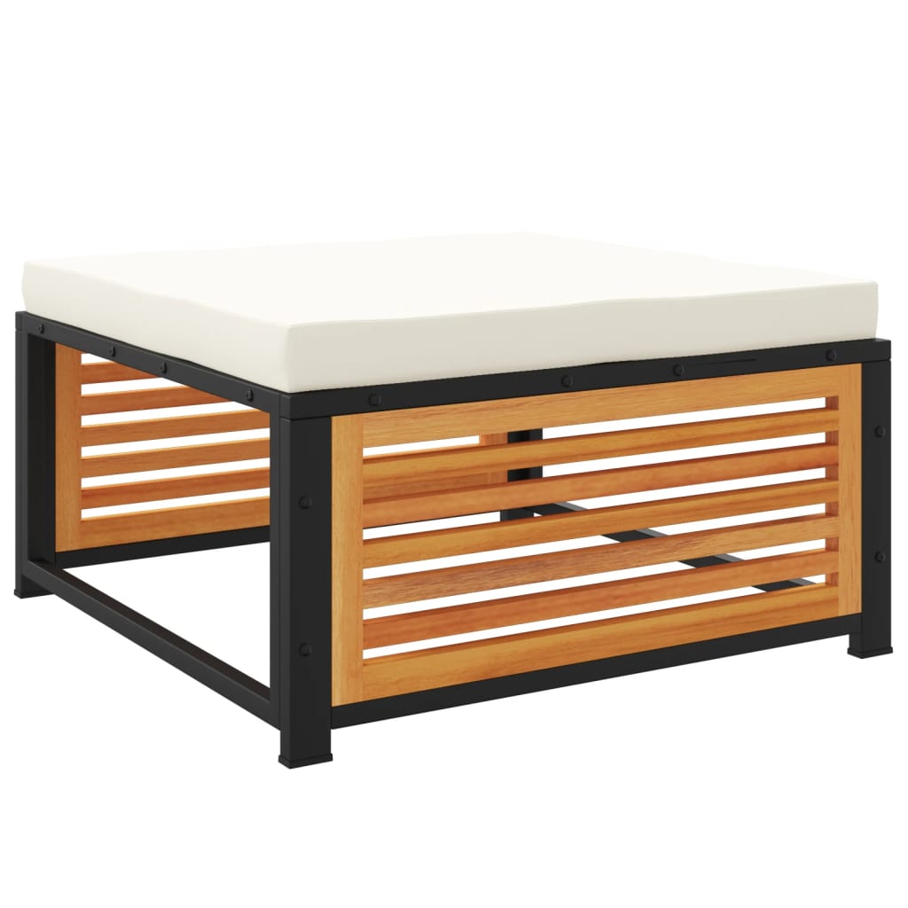 6-delige Loungeset met kussens massief acaciahout is nu te koop bij PeponiXL, paradijselijk wonen!