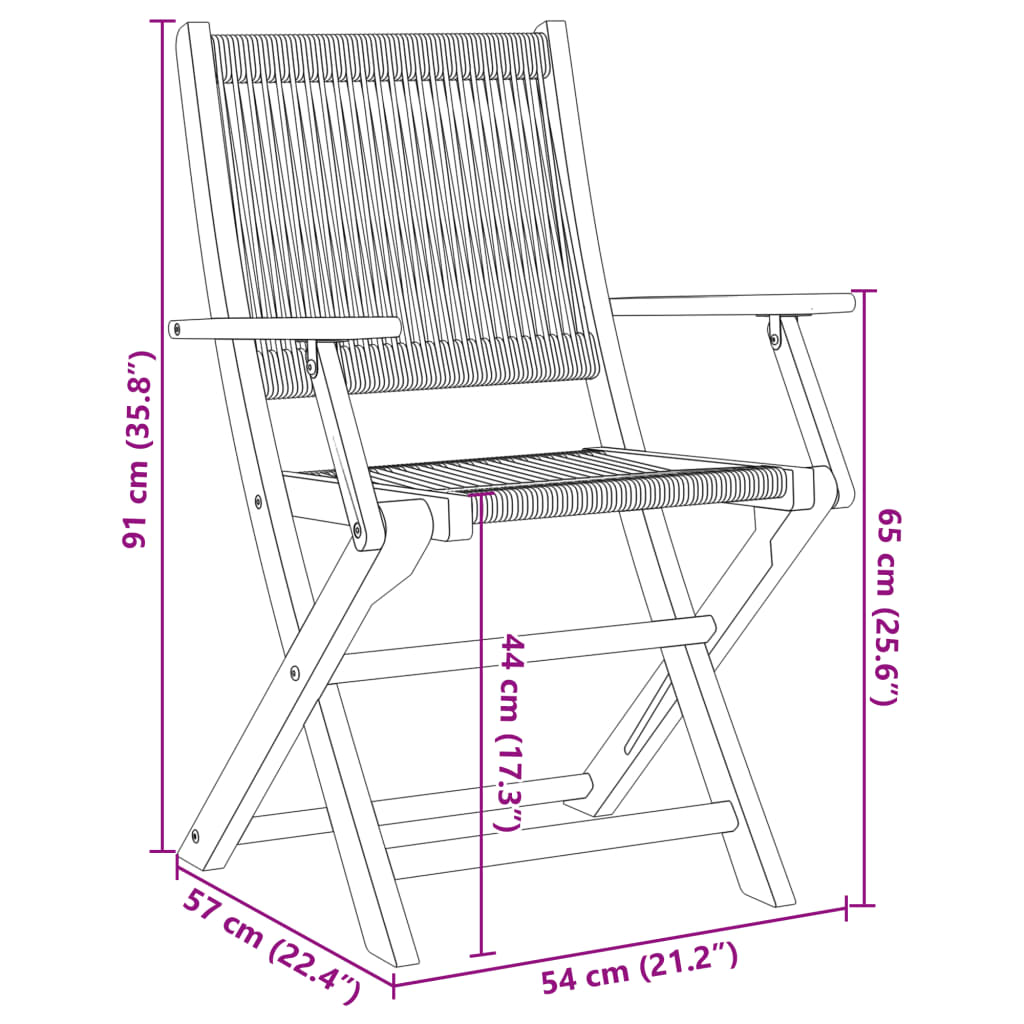 Tuinstoelen 8 st inklapbaar massief acaciahout beige is nu te koop bij PeponiXL, paradijselijk wonen!